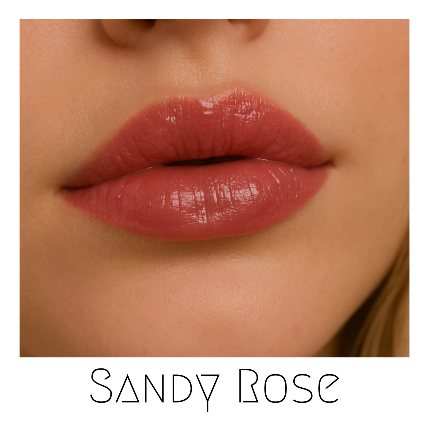 Sandy Rose Organic Lip & Cheek Gloss
