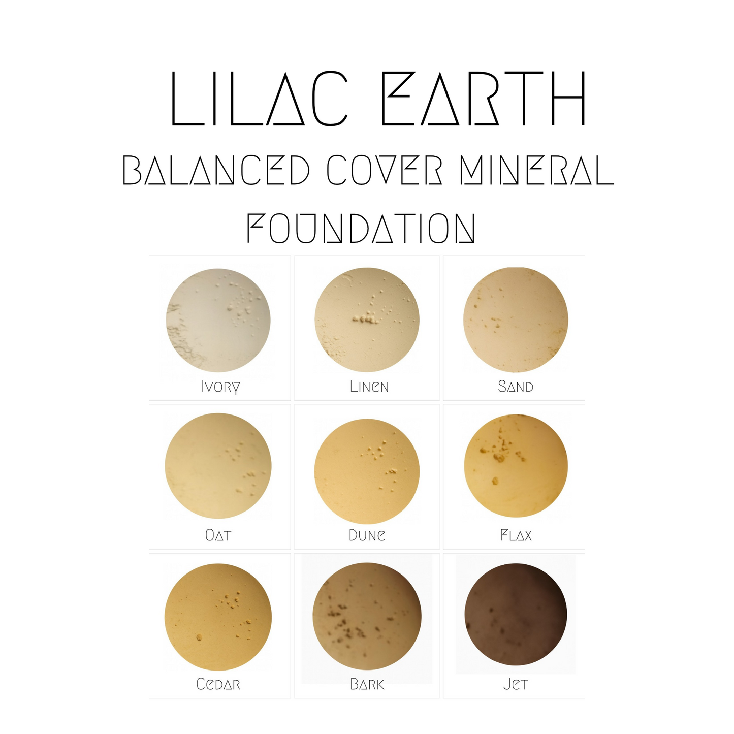 Balanced Cover Mineral Foundation Samples