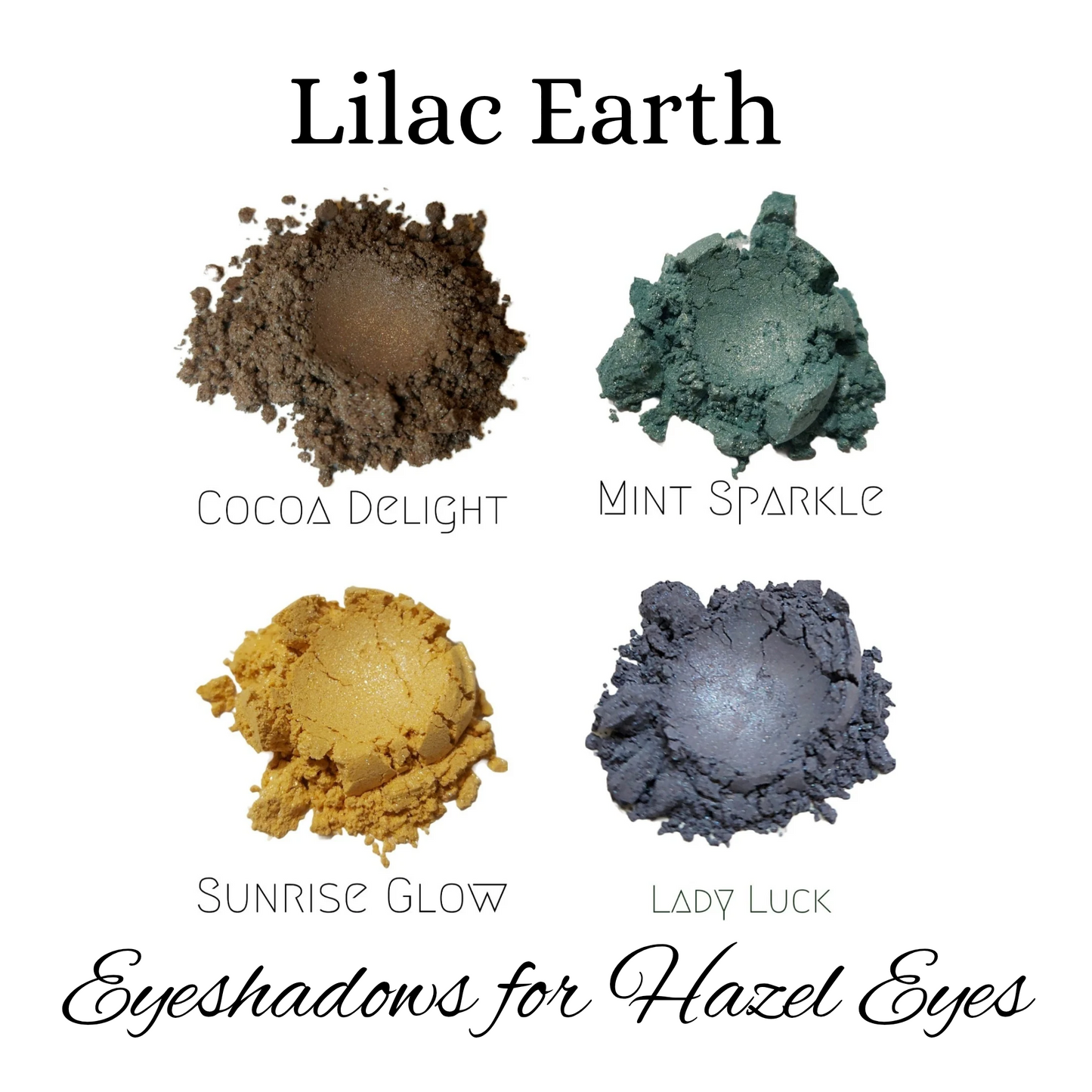 Best Eyeshadow Set for Hazel Eyes – Golden Grove (4 Curated Shades)