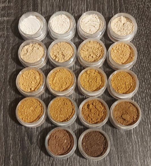 Find Your Match – 4-Shade Sample Set - Silken Matte Mineral Foundation