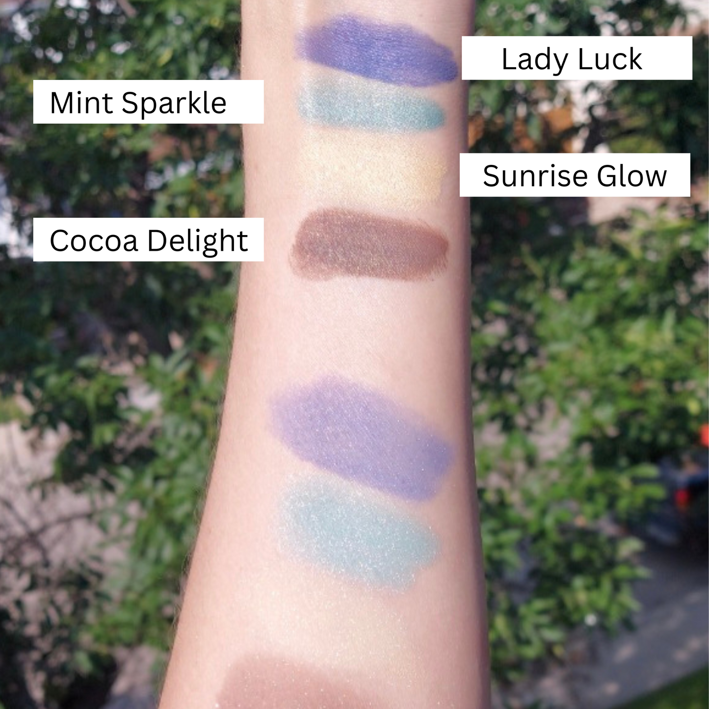 Best Eyeshadow Set for Hazel Eyes – Golden Grove (4 Curated Shades)