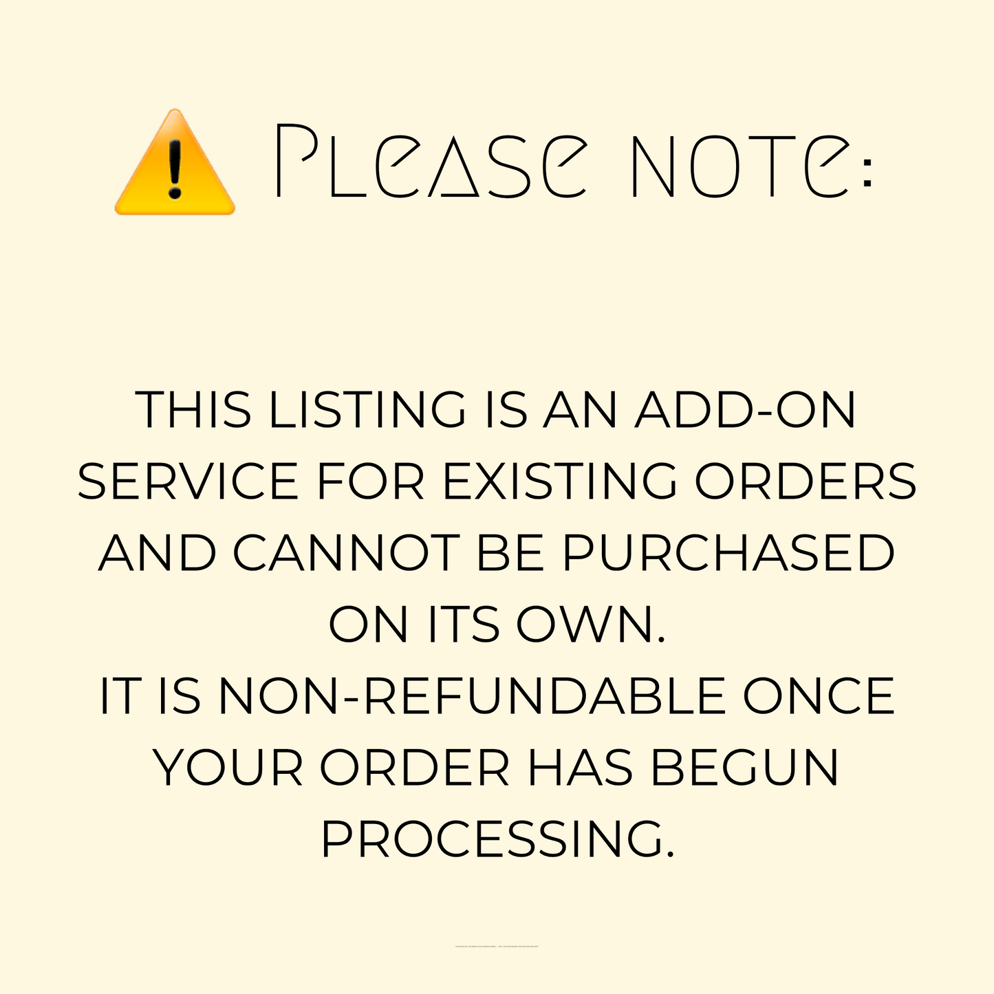 Rush Order Processing