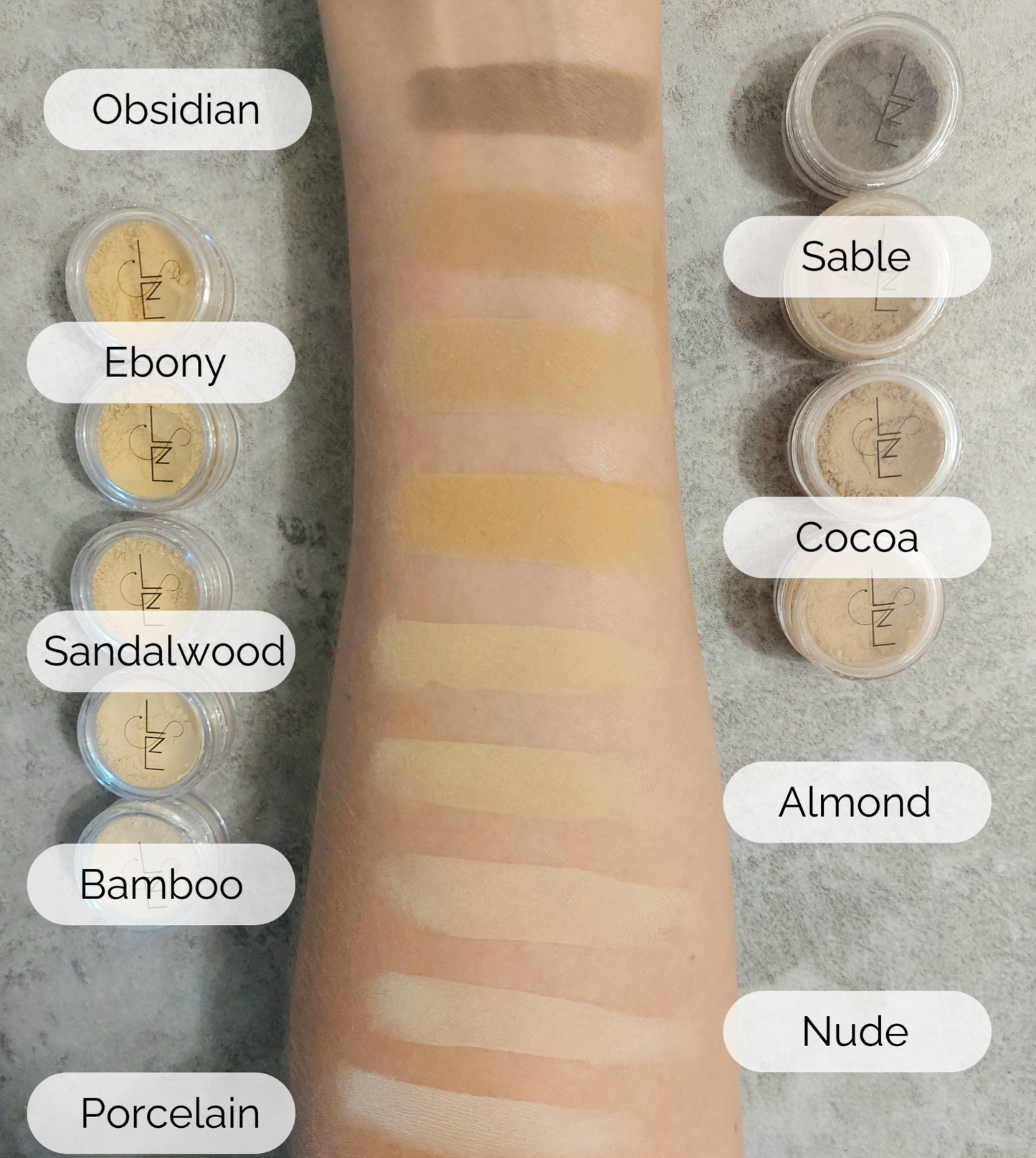 Find Your Match – 3-Shade Foundation Sample Set