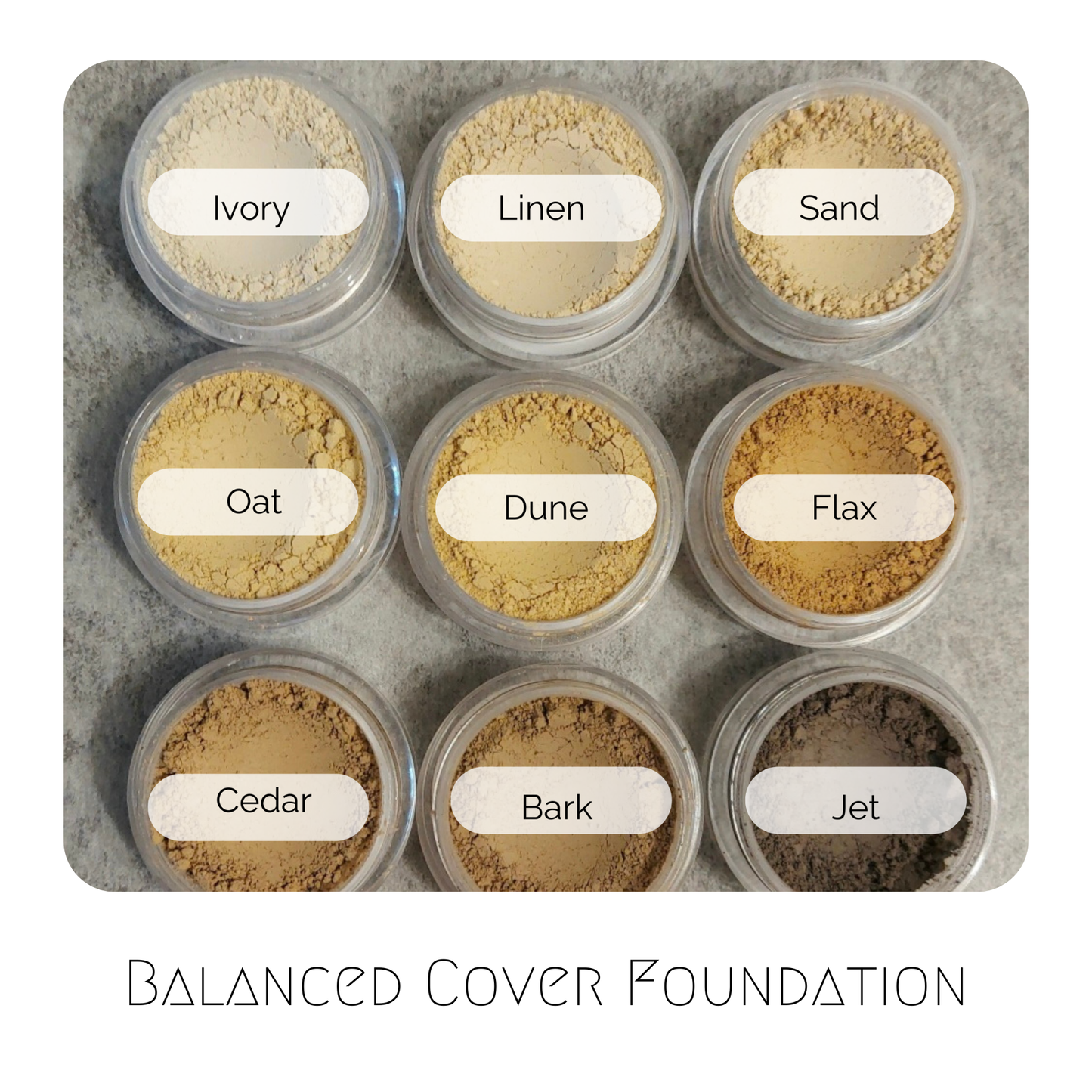 Foundation Sample Set — Find Your Shade