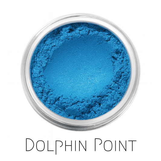 Dolphin Point Lapis Lazuli Blue Shimmer Eyeshadow | Vegan Mineral Makeup