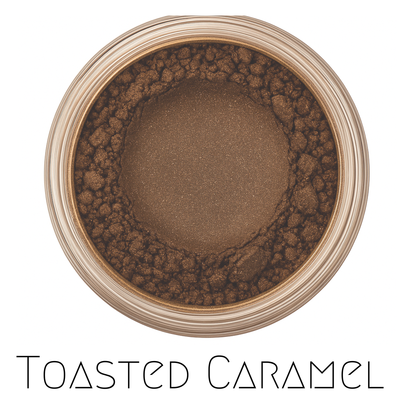 Toasted Caramel Shimmer Vegan Mineral Eye Makeup