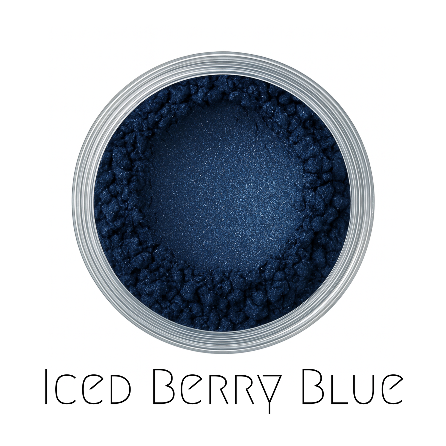 Iced Berry Blue Shimmer Eyeshadow | Vegan Mineral Makeup