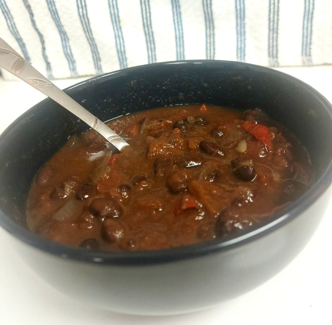 Southwest Vegan Black Bean Chili Mix – Gluten-Free, Hearty, Easy Slow Cooker Recipe