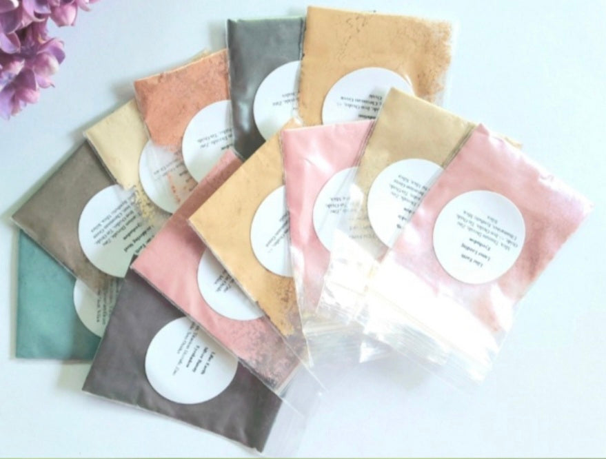 Set of 9 Eyeshadow Sample Testers