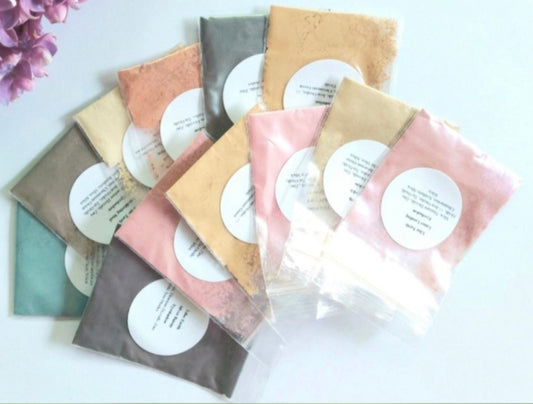 Set of 12 Eyeshadow Sample Testers