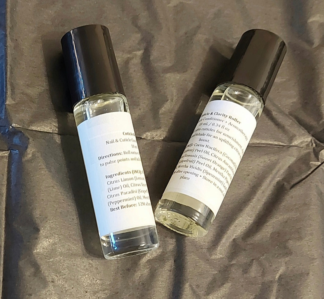 Cuticle & Clarity Roller | Nail & Cuticle Conditioner & Aromatherapy