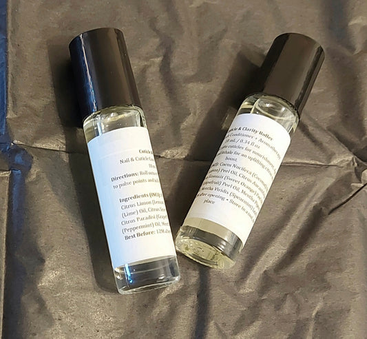 Cuticle & Clarity Roller | Nail & Cuticle Conditioner & Aromatherapy