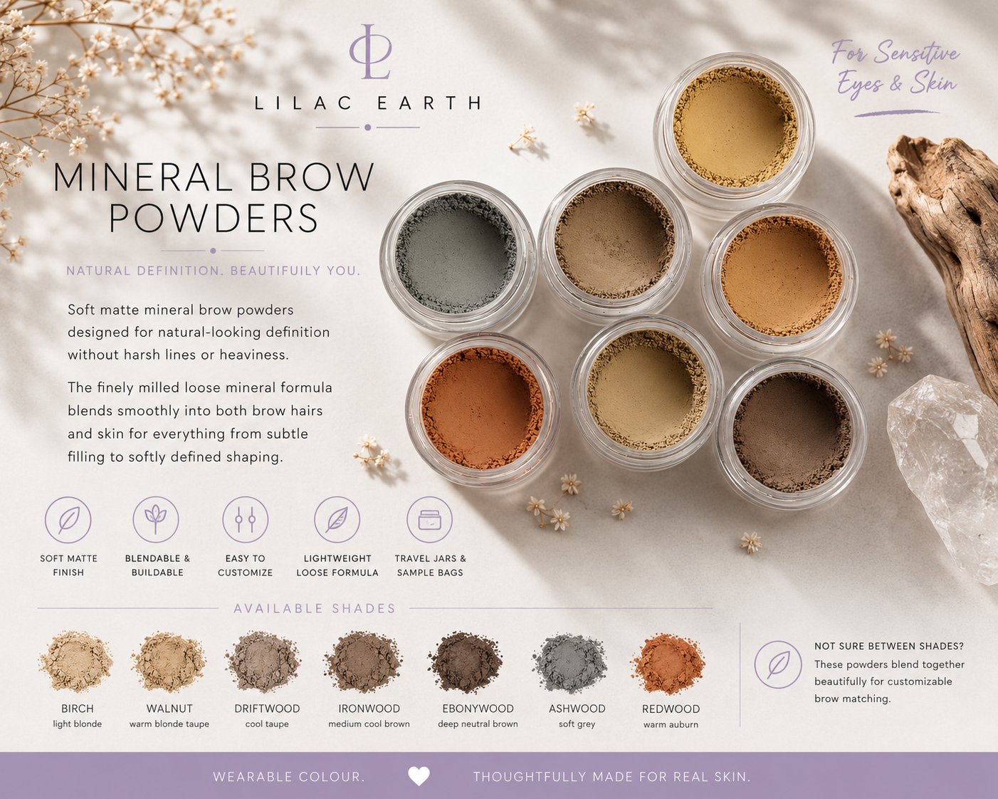 Mineral Makeup Trial Pack | Pick Any 3 Sample Jars
