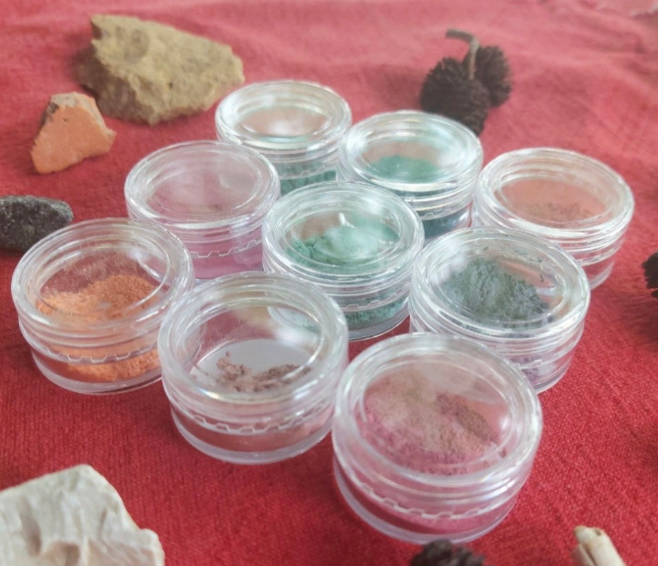 Botanical Gaze:  Hazel Gemstone Palette Collection