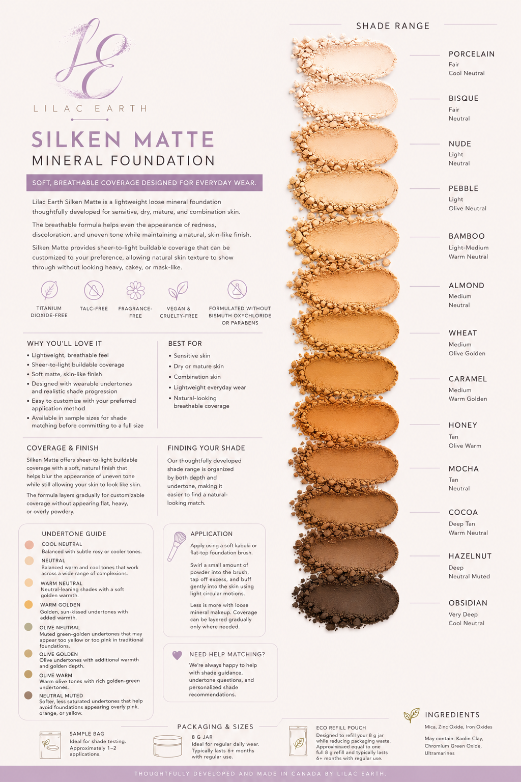Silken Matte Foundation Trial Set | Find Your Shade