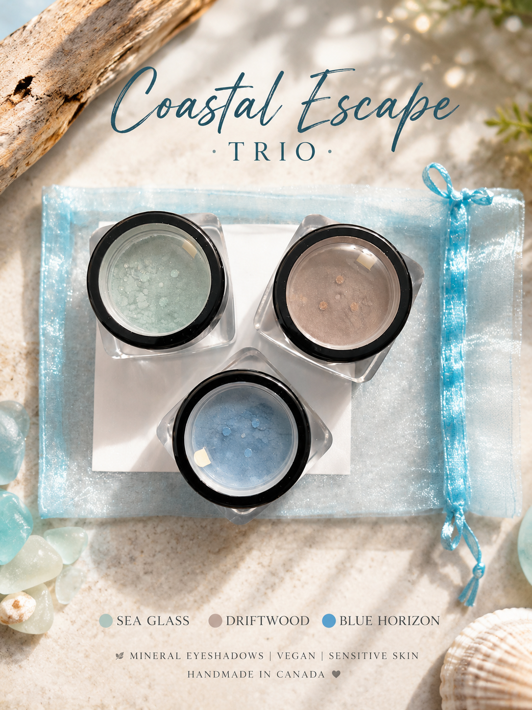 Coastal Escape Eyeshadow Trio