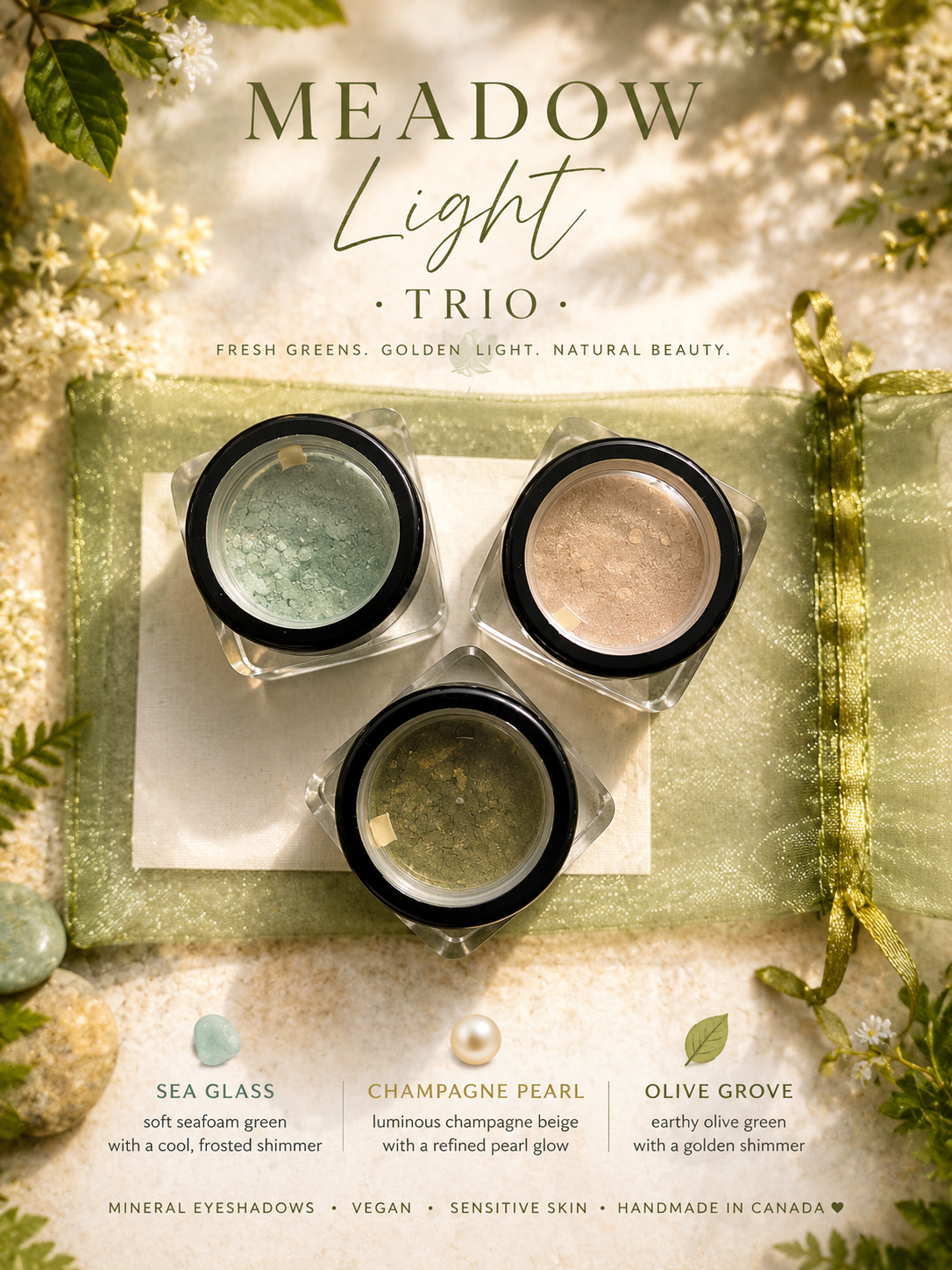 Meadow Light Eyeshadow Trio