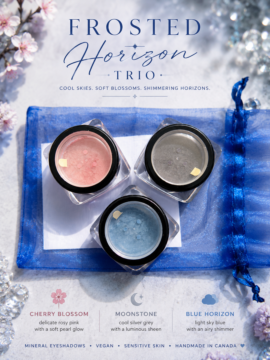Frosted Horizon Eyeshadow Trio