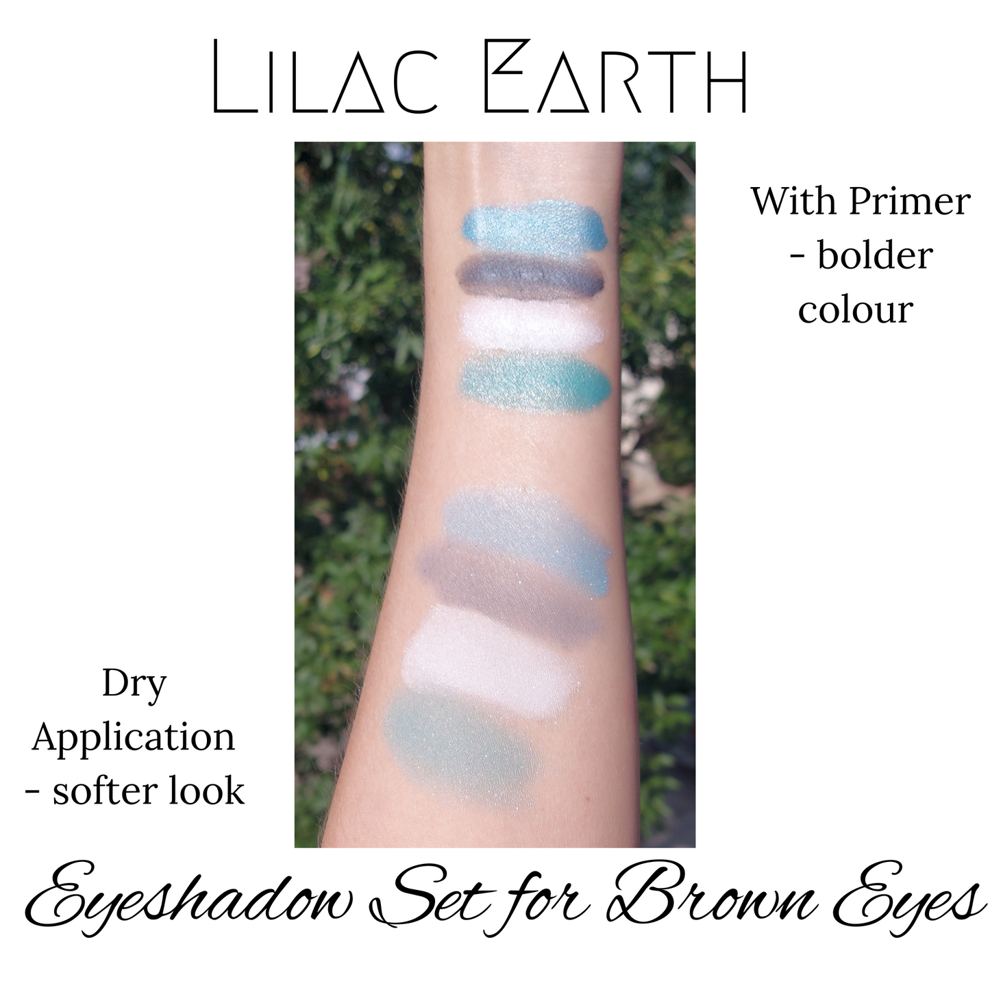 Best Eyeshadow Set for Brown Eyes – Celestial Smoke (4 Curated Shades)