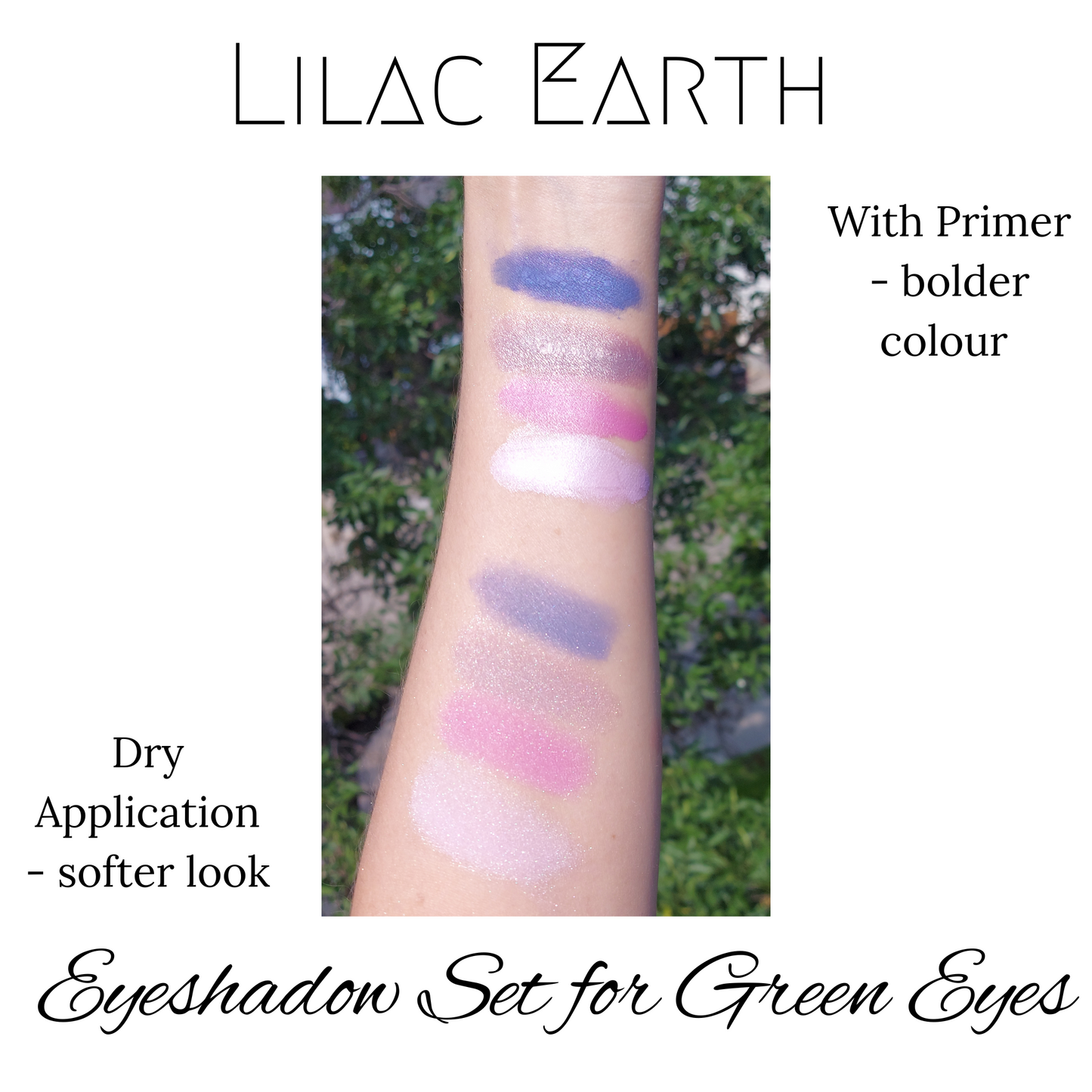 Best Eyeshadow Set for Green Eyes – Verdant Muse (4 Curated Shades)