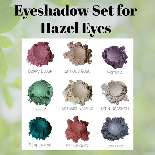 Botanical Gaze:  Hazel Gemstone Palette Collection